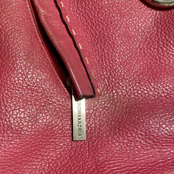 BGBC Maxazria Hot Pink Leather Handbag - Original - Picture 3 of 6